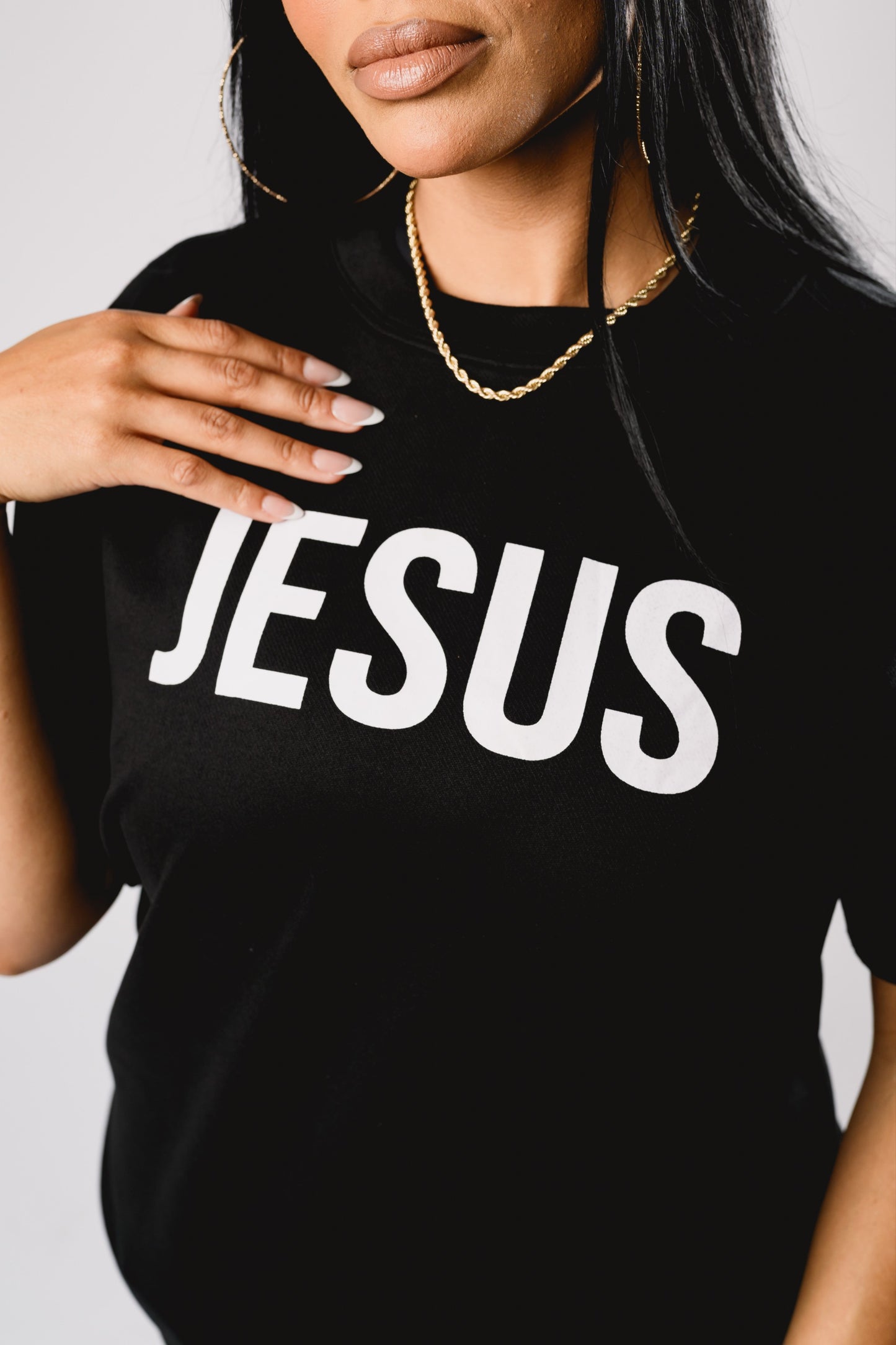 King Of Kings Cashmere Tee (Black/White)