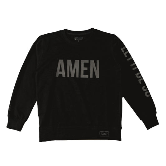 Amen Let It Be So "Blackout" Sweater