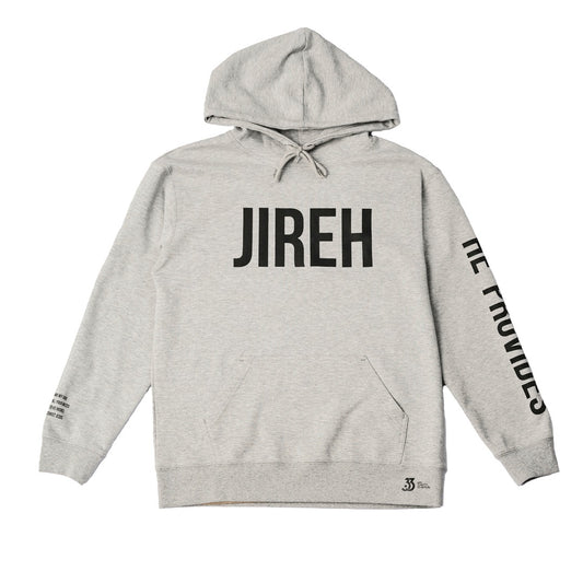 Jireh He Provides Gray Hoodie