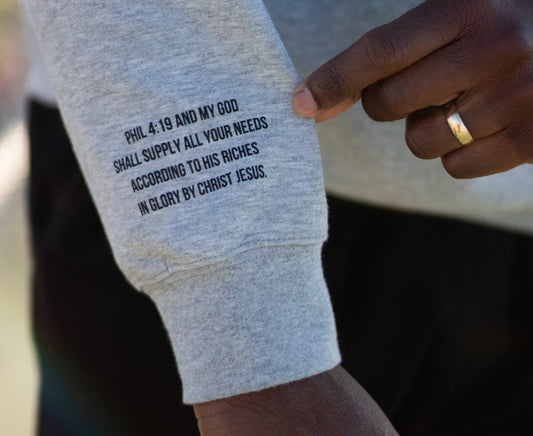 Jireh He Provides Gray Hoodie (clearance)