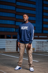Agape Perfect Love Navy Sweater