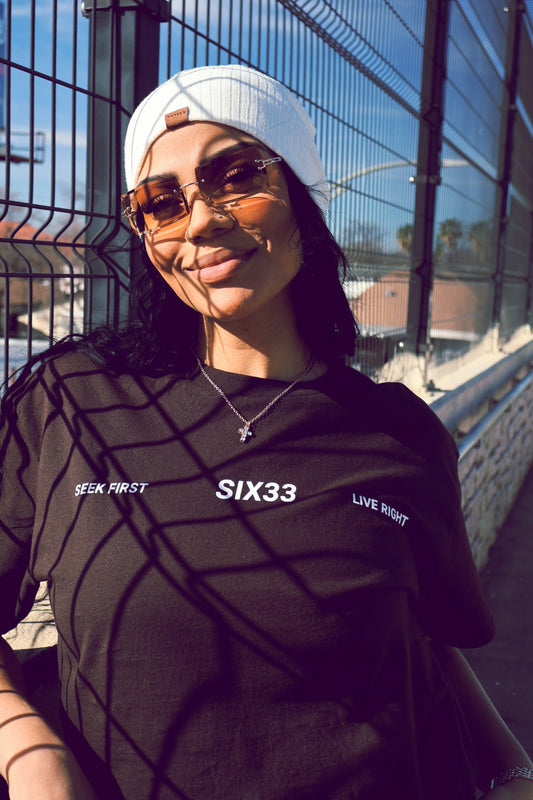 633 IMPACT TEE (DARK BROWN)