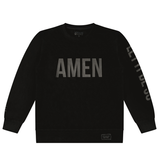 Amen Let It Be So "Blackout" Sweater