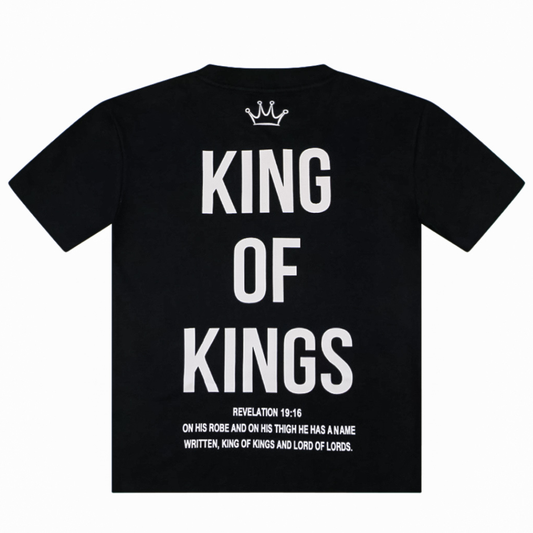 King Of Kings Cashmere Tee (Black/White)