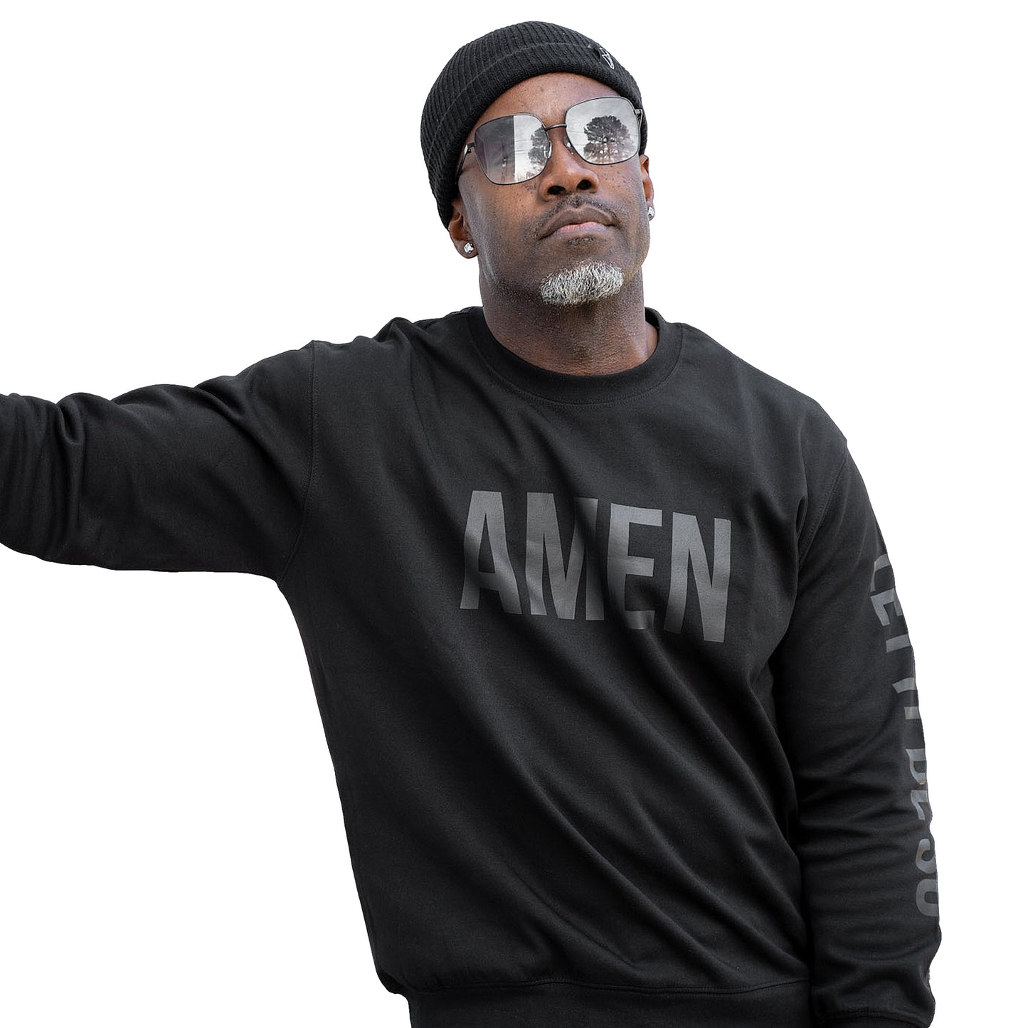 Amen Let It Be So "Blackout" Sweater