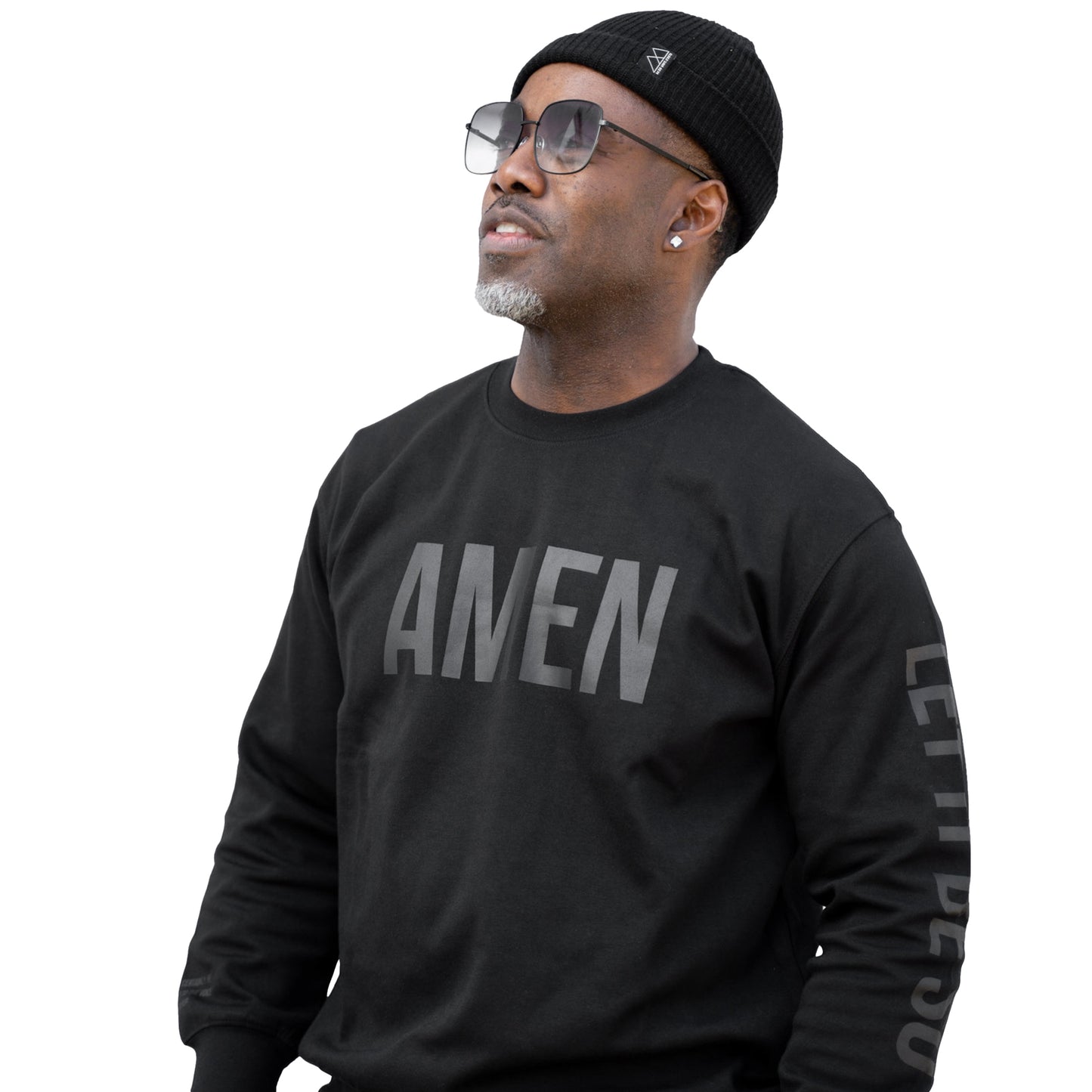 Amen Let It Be So "Blackout" Sweater